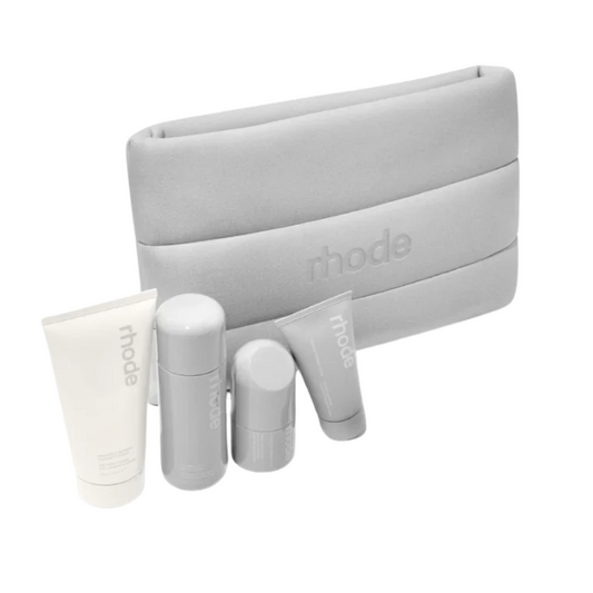 Rhode Kit – Set de Skincare con 3 Productos + Bolsa Rhode