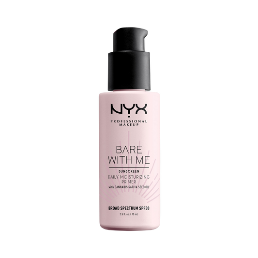 NYX Bare With Me Prebase Facial Hidratante con Protector Solar SPF 30 – 75 ml