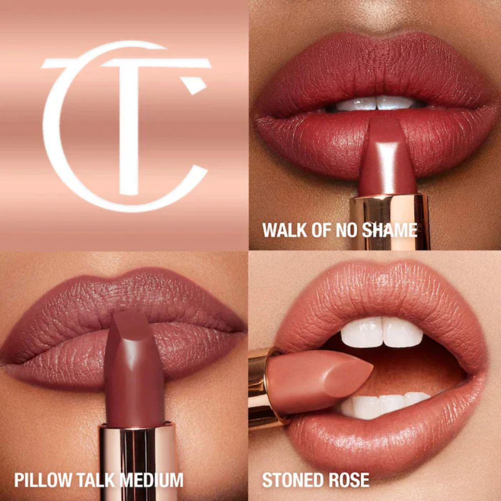 Charlotte Tilbury Iconic Mini Lip Trio (Set de Mini Labiales Icónicos)