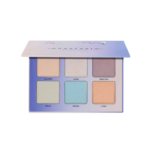 Anastasia Beverly Hills Aurora Glow Kit – Paleta de Iluminadores Metálicos