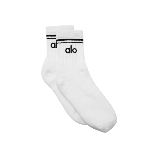 Alo Yoga Unisex Throwback Socks – Calcetas Deportivas Unisex Acolchadas