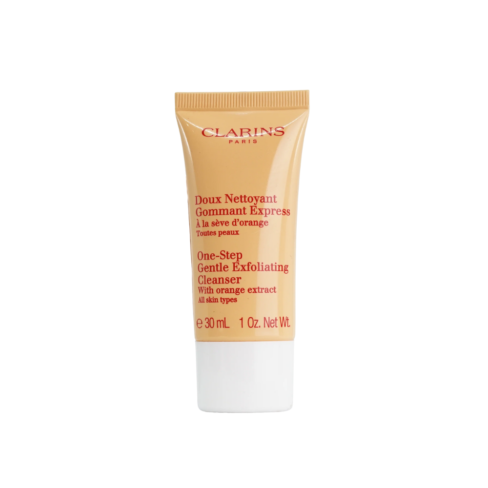 Clarins One‑Step Gentle Exfoliating Cleanser – Limpiador Exfoliante Suave en un Paso (5 ml, tamaño viaje)