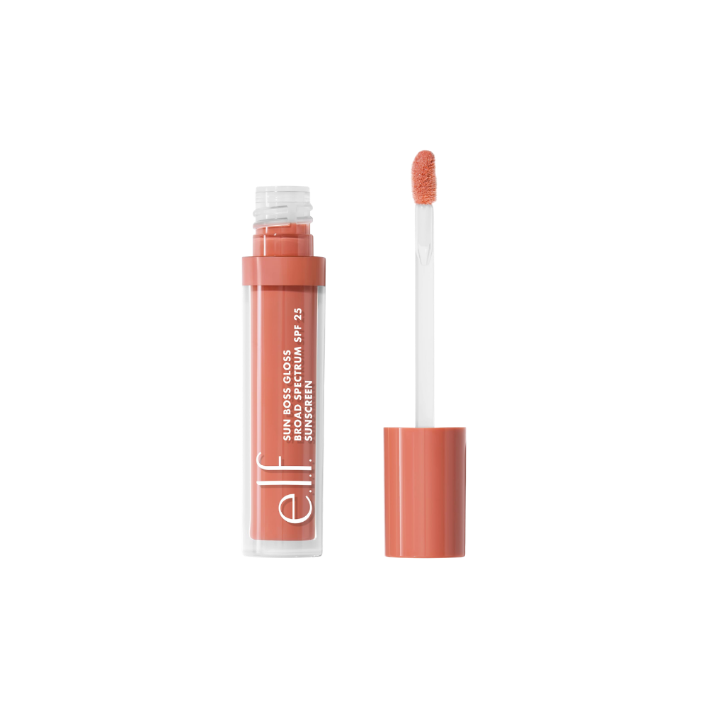 ELF Sun Boss Gloss Brillo Labial Peachy Kween