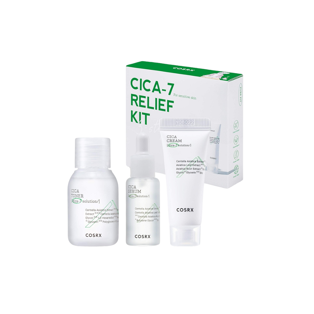 COSRX CICA-7 Relief Kit 3-Step