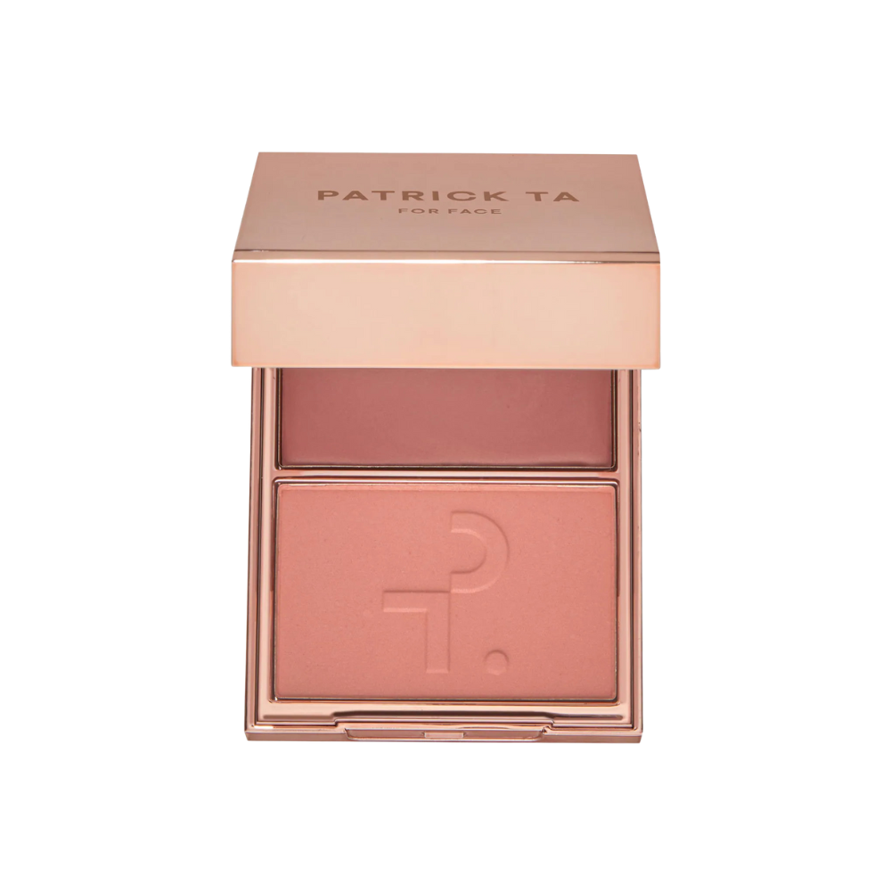 Patrick Ta Crème & Powder Blush Duo – Rubor en Crema + Polvo