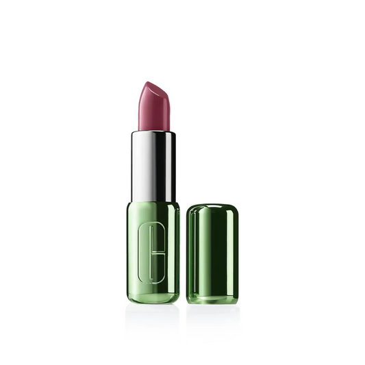 Clinique Pop Longwear Shine Lipstick – Tono 14 Plum Pop (3.9 g)