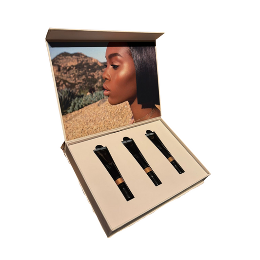 Anastasia Beverly Hills Liquid Glow Trio (Rose Gold, Penny y Patina) – 20 ml c/u