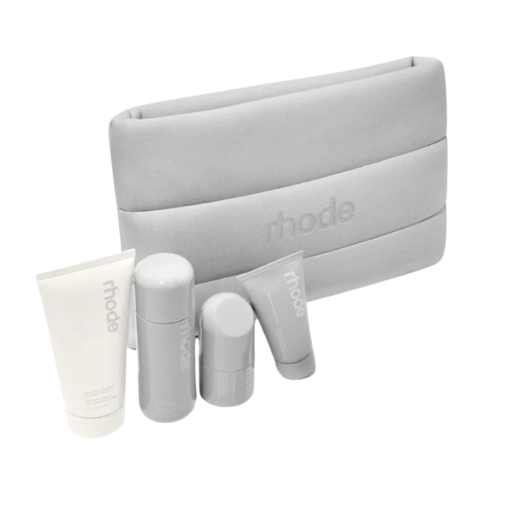 Rhode Kit – Set de Skincare con 3 Productos + Bolsa Rhode