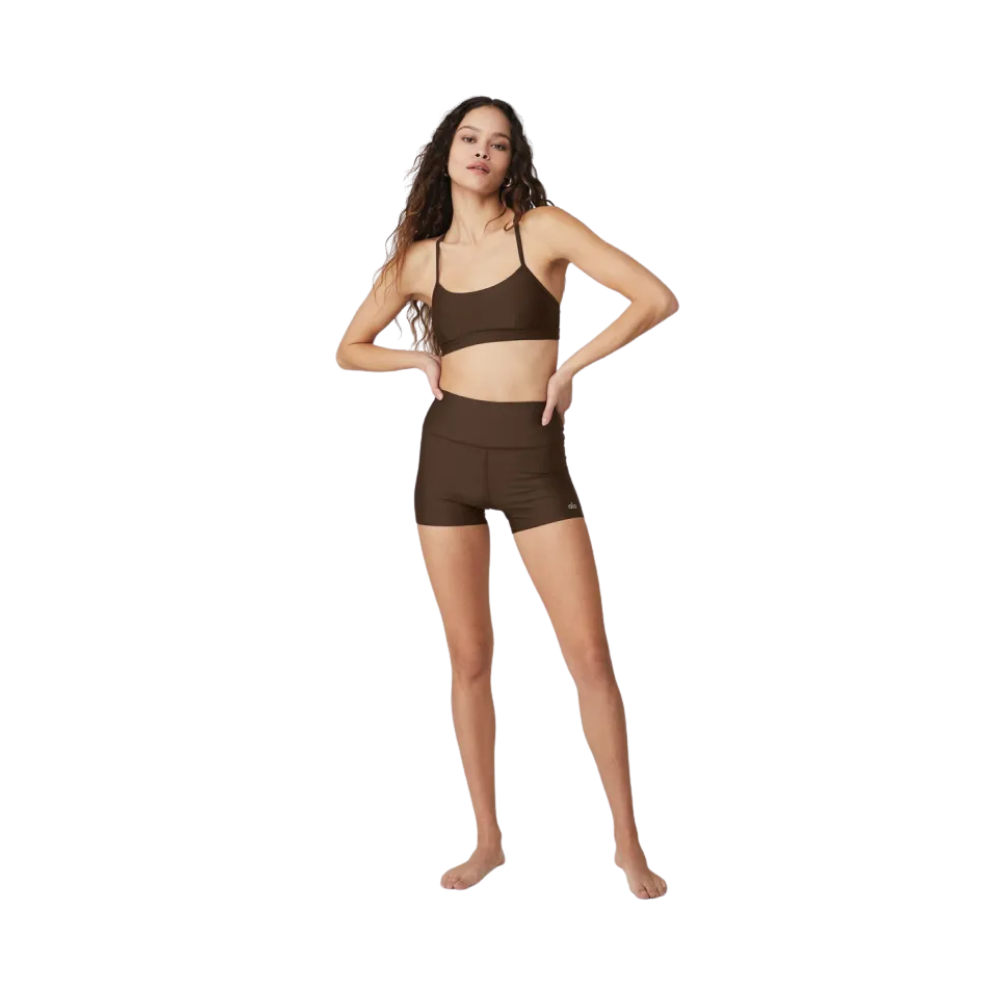 Alo Yoga Airlift Energy Short – Short Deportivo de Compresión con Cintura Alta
