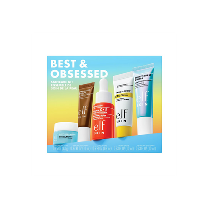 ELF SKIN Best & Obsessed Skincare Kit Set de Cuidado Facial 5 Piezas