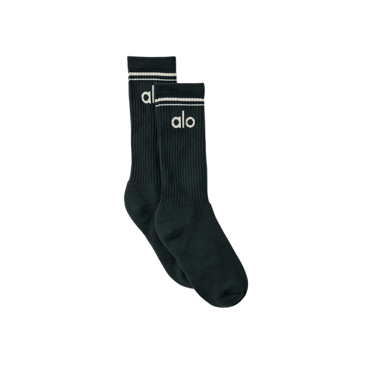 Alo Yoga Unisex Throwback Socks – Calcetas Deportivas Unisex Acolchadas