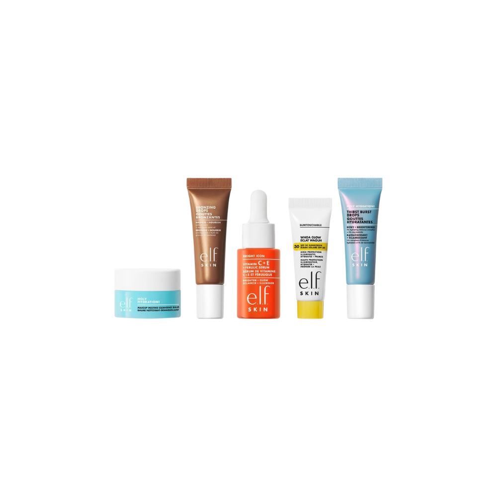 ELF SKIN Best & Obsessed Skincare Kit Set de Cuidado Facial 5 Piezas