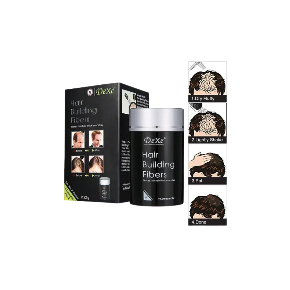 DEXE Hair Building Fibers Fibras Capilares Engrosadoras