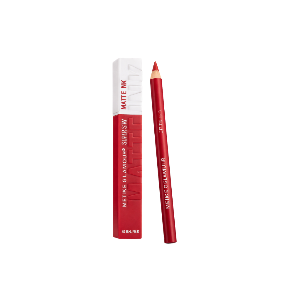 Meike Glamour Super Stay Matte Ink Labial Mate + Delineador de Labios Duo