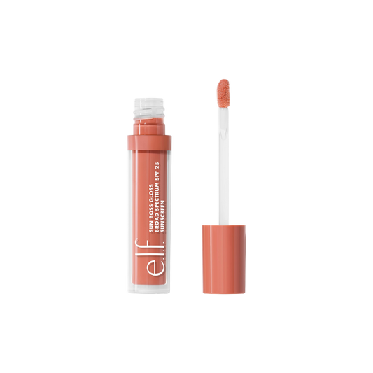 ELF Sun Boss Gloss Brillo Labial Peachy Kween