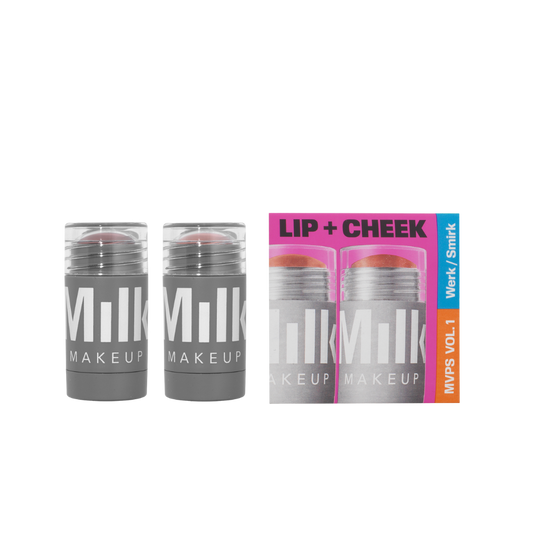 Milk Makeup Lip + Cheek Duo Rally /Quirk – Rubor y Bálsamo Labial 2 piezas