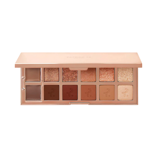 Patrick Ta Major Dimension I Eyeshadow Palette – Paleta de Sombras Neutras 12 tonos