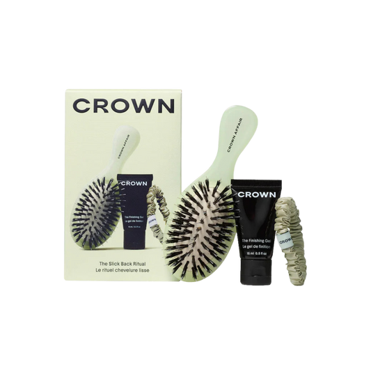 CROWN The Slick Back Ritual Set – Kit Profesional para Peinado Slick Back