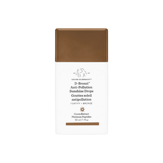 Drunk Elephant Fortify + D-Bronzi Bronzing Drops – Aceite Facial y Gotas Bronceadoras