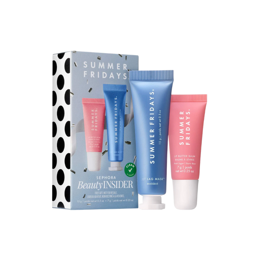 Summer Fridays Happy Birthday Set – Set Hidratante para Labios y Piel