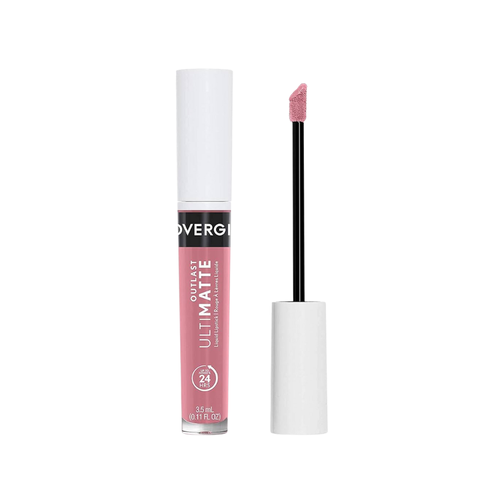 CoverGirl – Outlast Ultimatte Liquid Lipstick (Labial Líquido Mate) – Tono Tickled Pink 170 – 3.5 g