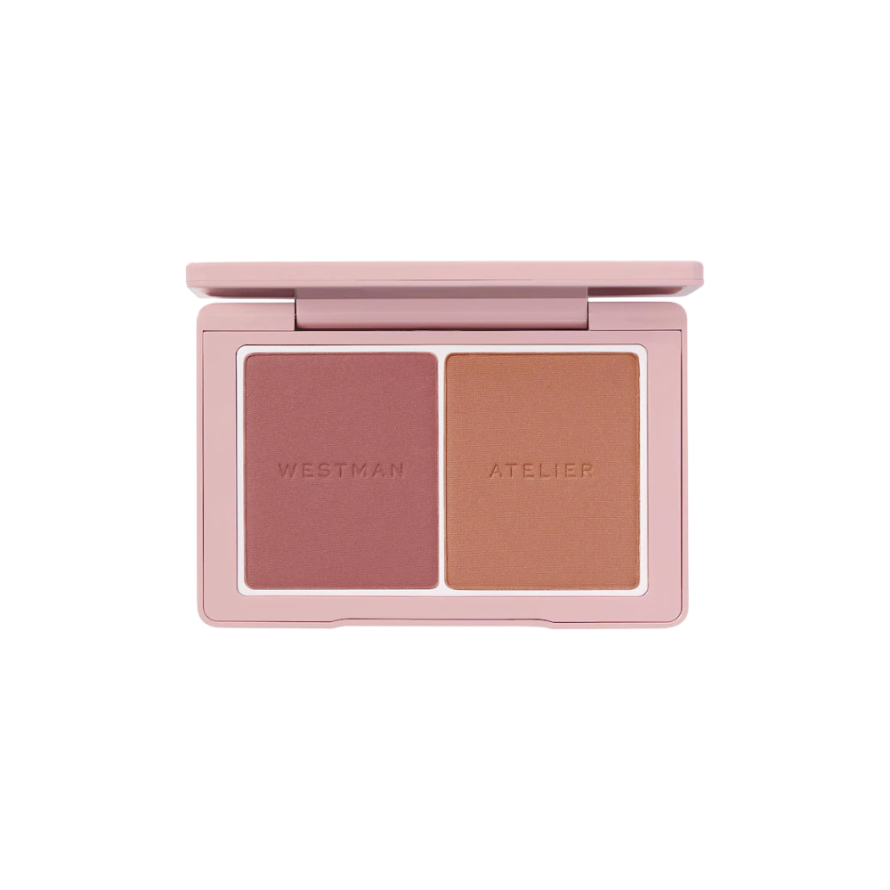Westman Atelier Baby Cheeks Powder Blush Duo Suede & Sable – Rubor en Polvo Dúo