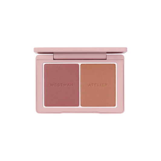 Westman Atelier Baby Cheeks Powder Blush Duo Suede & Sable – Rubor en Polvo Dúo