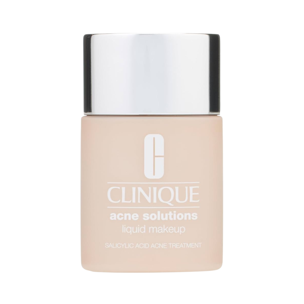 Clinique Acne Solutions Liquid Makeup – Tono CN 28 Ivory (Base Tratante para Piel con Acné) – 30 ml