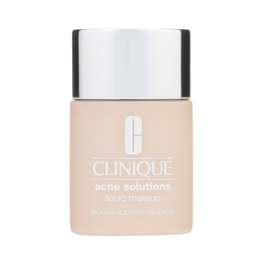 Clinique Acne Solutions Liquid Makeup – Tono CN 28 Ivory (Base Tratante para Piel con Acné) – 30 ml