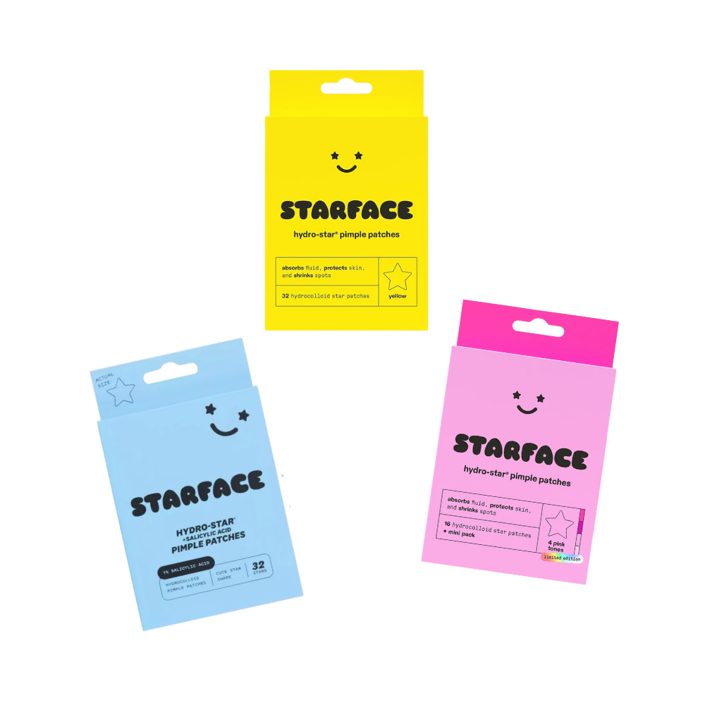 Mayoreo STARFACE Pimple Patches 32 Parches - Tonos Variados